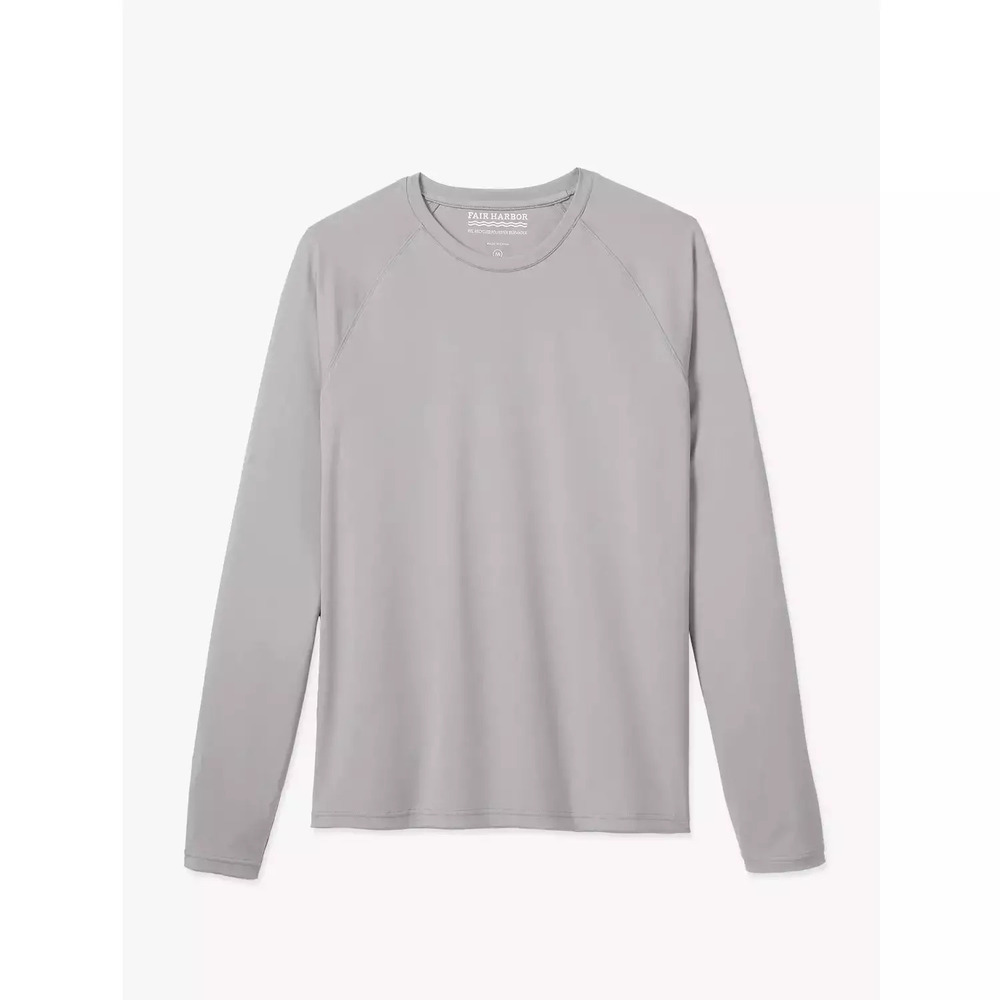 Fair Harbor Anchor Rashguard | Grey Size SS